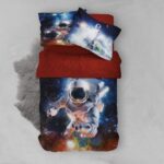 Price and Buy Astronaut-Themed Kids’ Bedding Set – Single Size, 4 Pieces