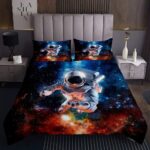 Price and Buy Astronaut-Themed Kids’ Bedding Set – Single Size, 4 Pieces - Image 3