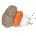 Price and Buy Attached Pumpkin Set Orament – Unique Design, Suitable for Rustic Interiors - Image 3