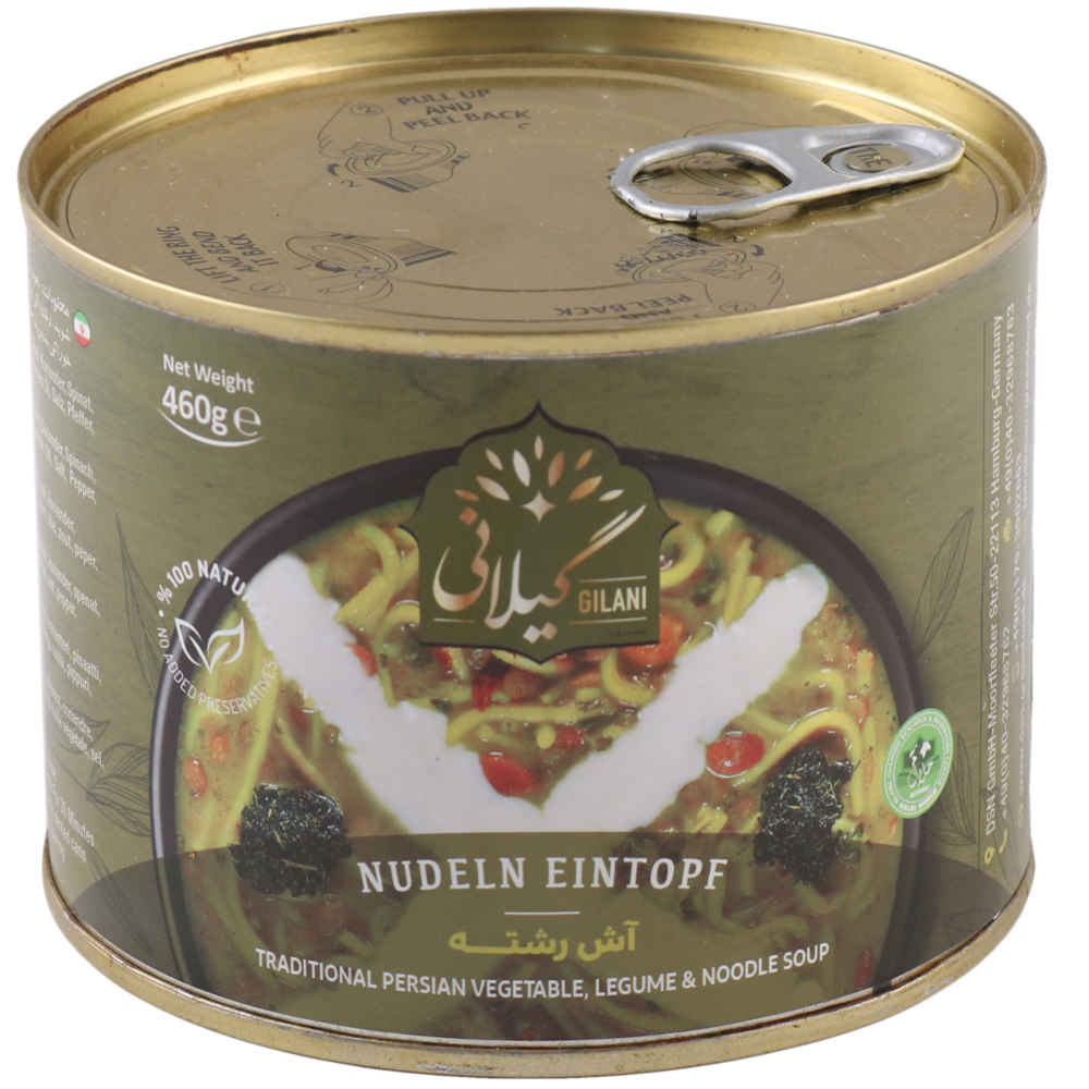 Price and Buy Aush Reshteh – Persian Noodle Soup with Herbs & Beans, Canned (Pack of 5) - Image 3
