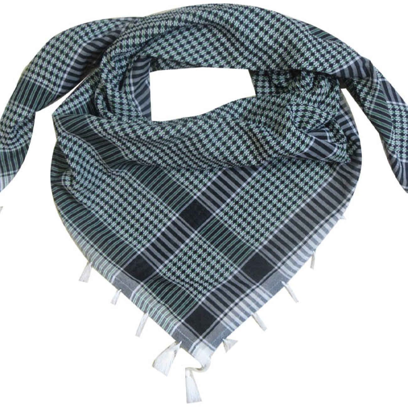 Price and Buy Authentic Arabic Shemagh Scarf – Soft Cotton with Classic Checkered Pattern - Image 4
