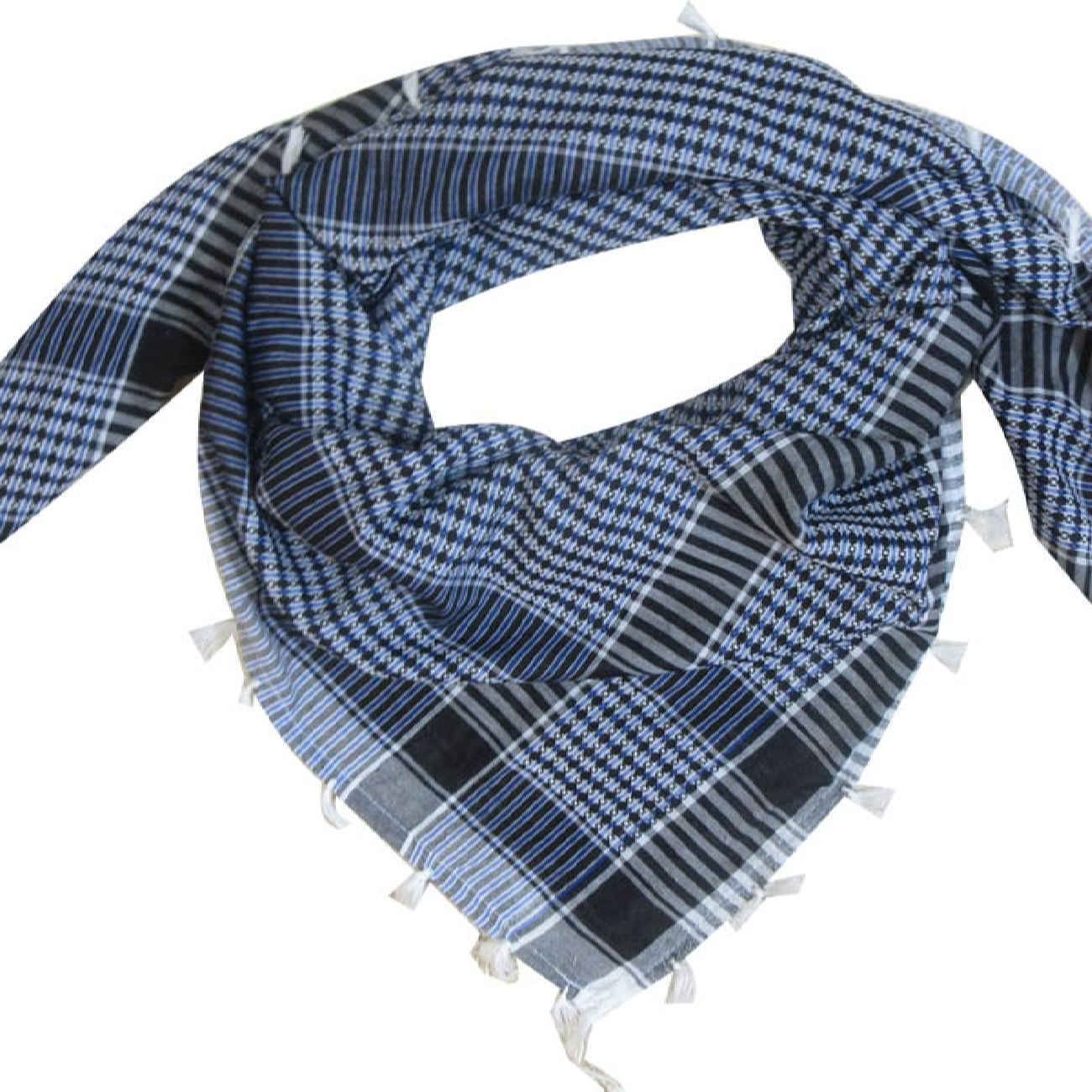Price and Buy Authentic Arabic Shemagh Scarf – Soft Cotton with Classic Checkered Pattern - Image 5