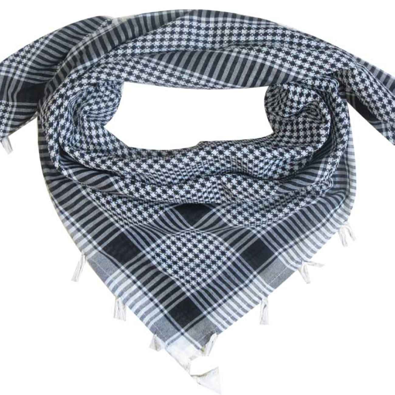 Price and Buy Authentic Arabic Shemagh Scarf – Soft Cotton with Classic Checkered Pattern - Image 6