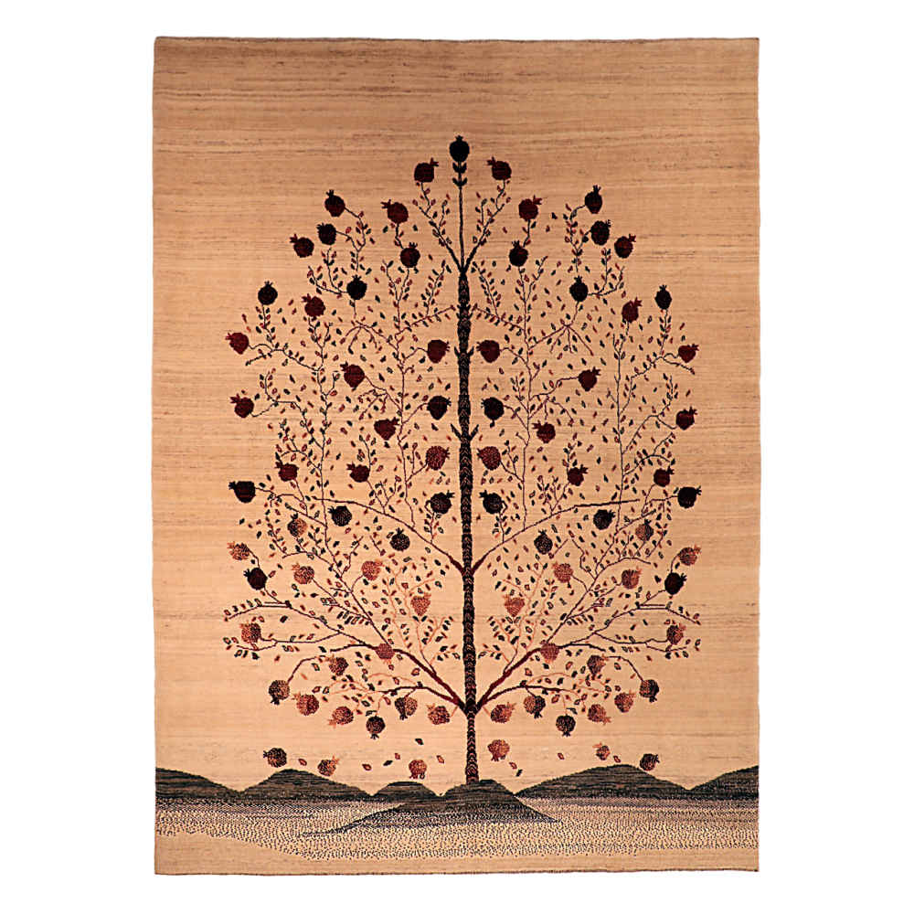 Price and Buy Authentic Genuine Persian Gabbeh Wool Rug Handwoven Tree of Life