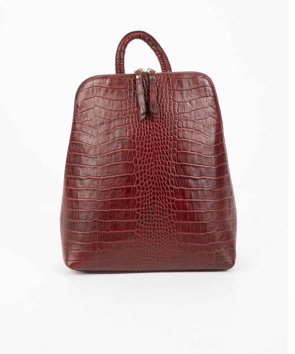 Price and Buy Authentic Leather Women’s Backpack – Model Karin - Image 5