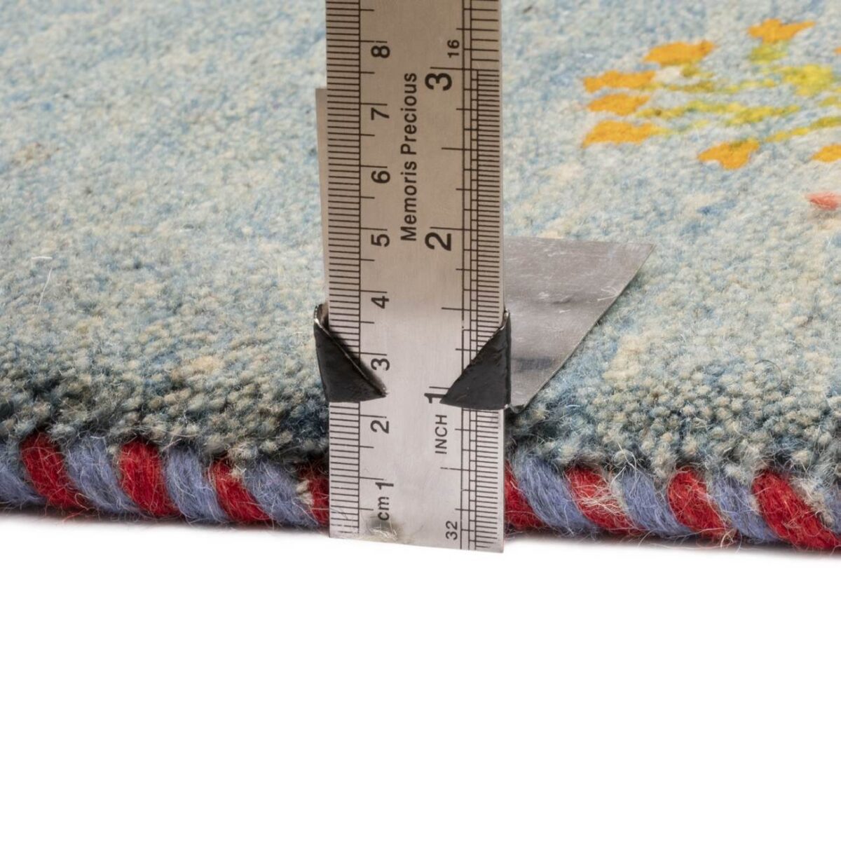 Price and Buy Authentic Persian Gabbeh Wool Rug Handwoven in Fars  Blue - Image 4