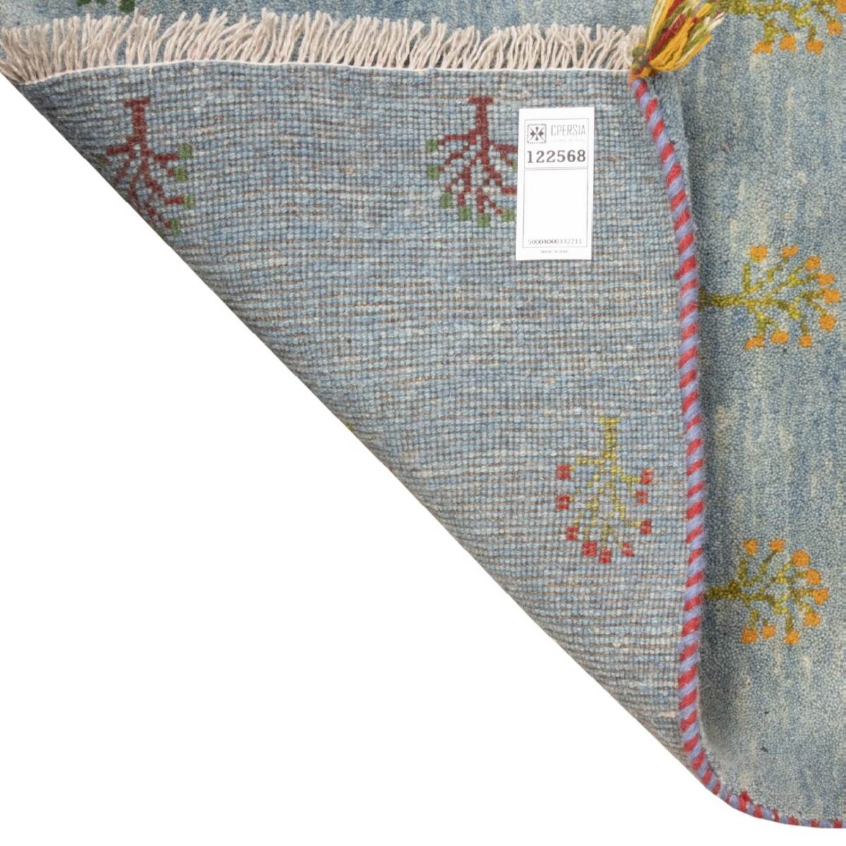 Price and Buy Authentic Persian Gabbeh Wool Rug Handwoven in Fars  Blue - Image 6