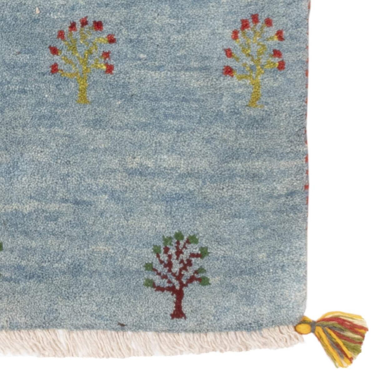 Price and Buy Authentic Persian Gabbeh Wool Rug Handwoven in Fars  Blue - Image 7