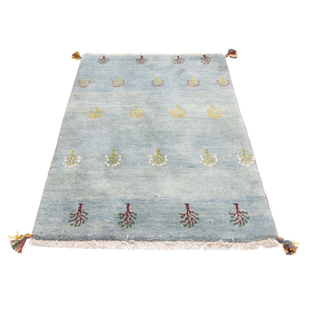 Price and Buy Authentic Persian Gabbeh Wool Rug Handwoven in Fars  Blue - Image 8