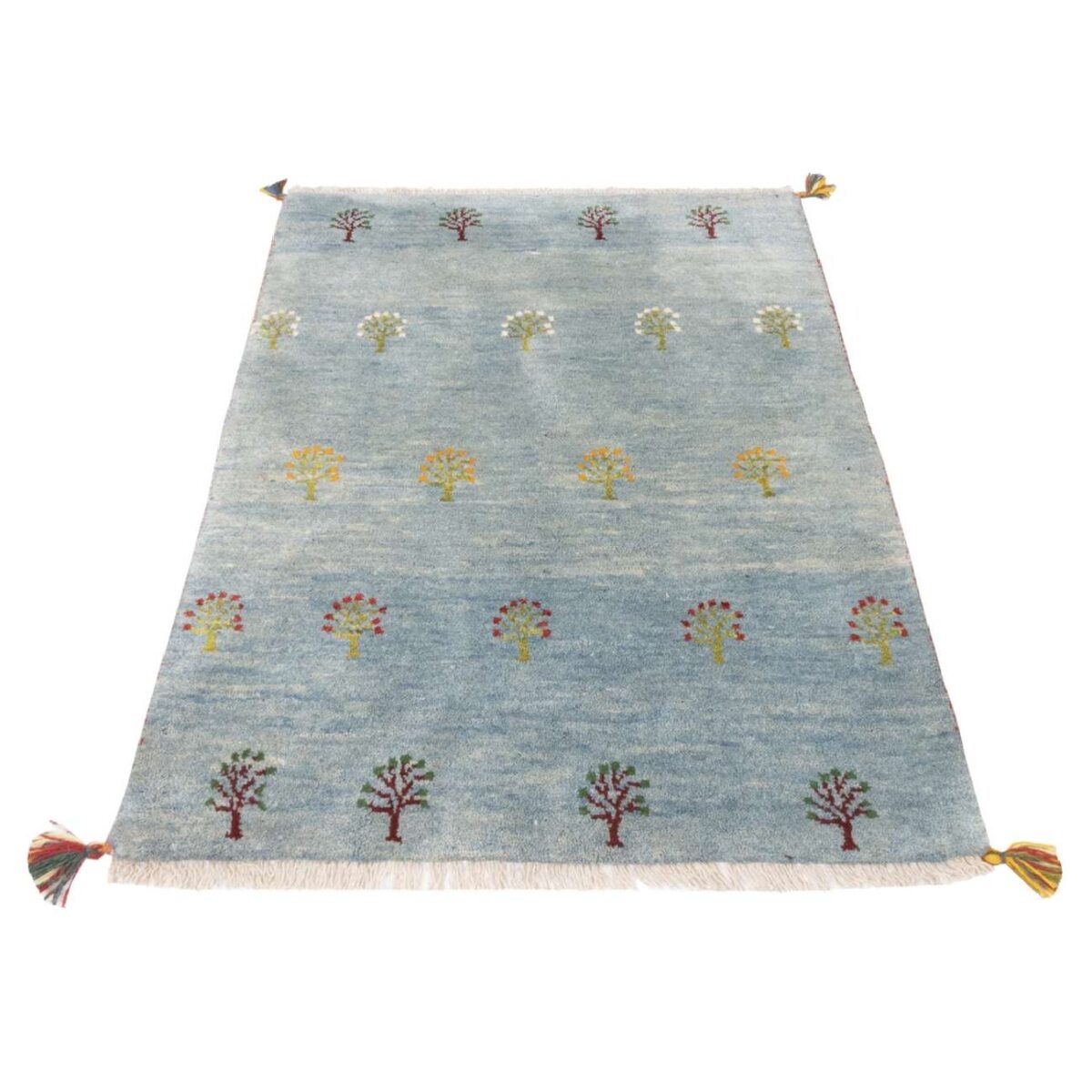 Price and Buy Authentic Persian Gabbeh Wool Rug Handwoven in Fars  Blue - Image 9