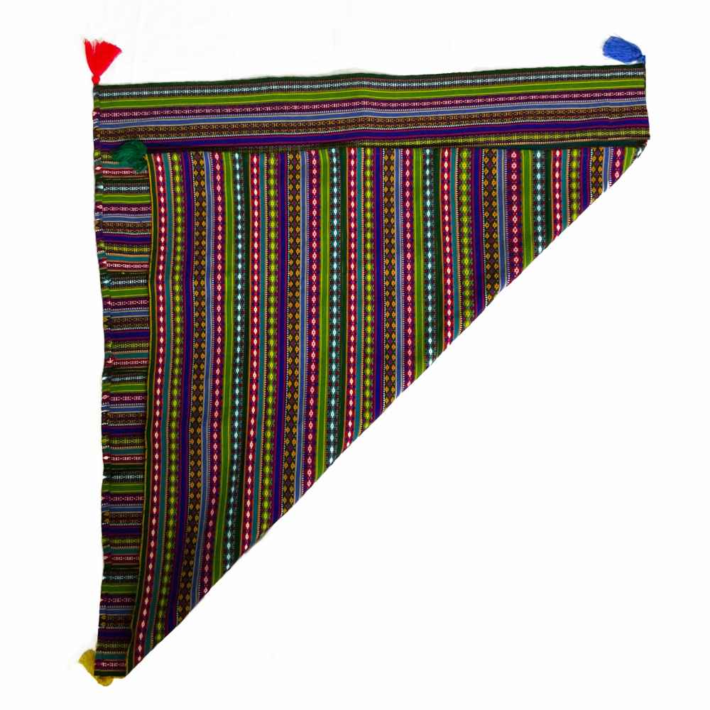 Price and Buy Authentic Persian Jajim Flat-Woven Striped Rug Dario - Image 3