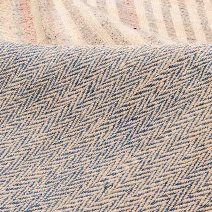 Price and Buy Authentic Persian Jajim Flat-Woven Striped Rug Tava - Image 3
