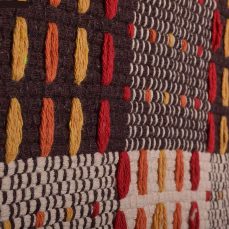 Price and Buy Authentic Persian Jajim Flat-Woven Striped Rug Vesta - Image 4