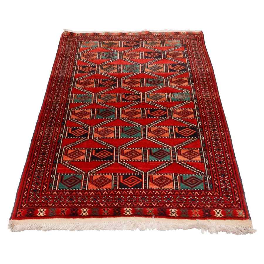 Price and Buy Authentic Persian Prayer Rug Hand-Knotted & Luxurious Sajada All-over - Image 3