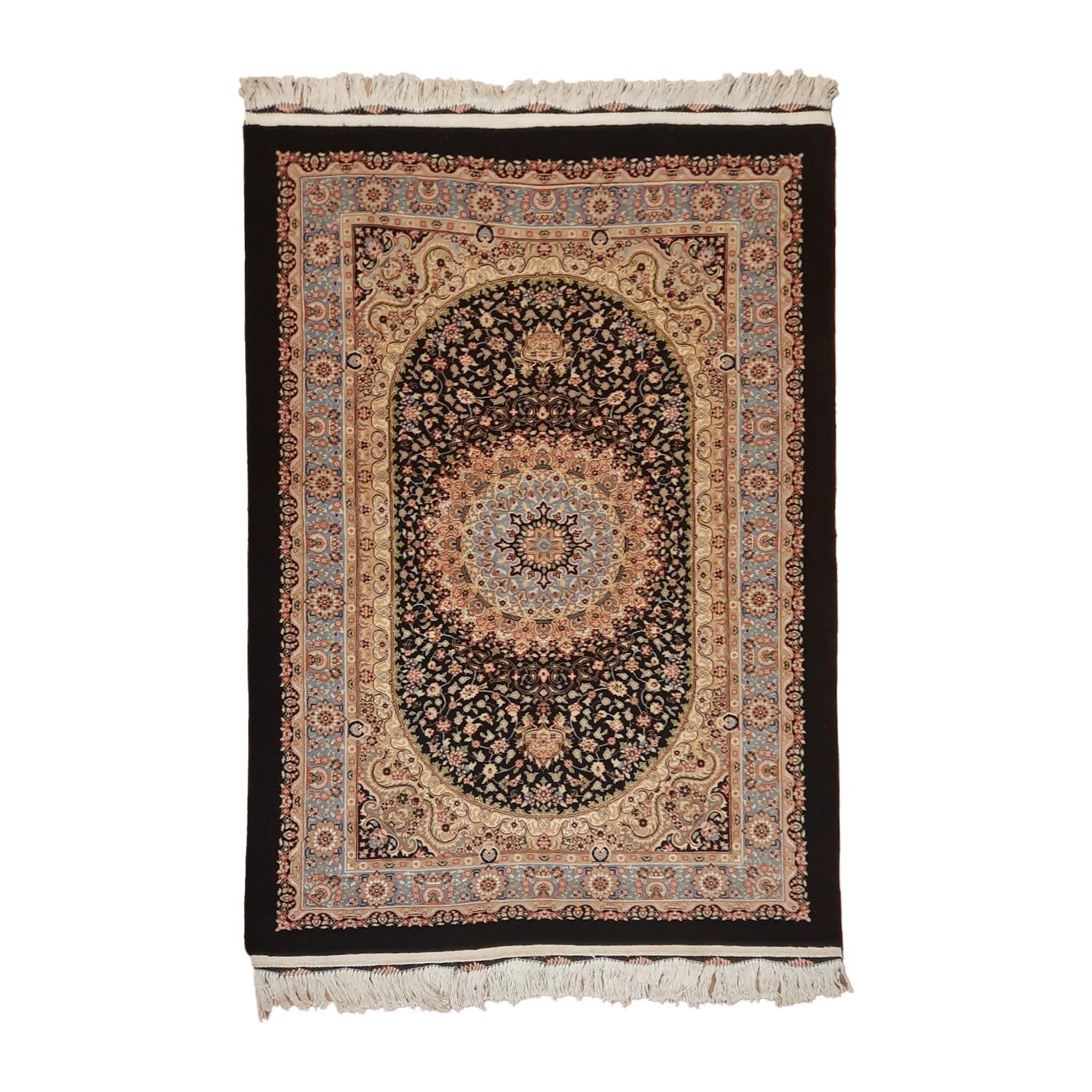 Price and Buy Authentic Persian Prayer Rug Hand-Knotted & Luxurious Sajada Azarmidokht_69004e8d66ab4.jpeg Price and Buy Authentic Persian Prayer Rug Hand-Knotted & Luxurious Sajada Azarmidokht - Image 1