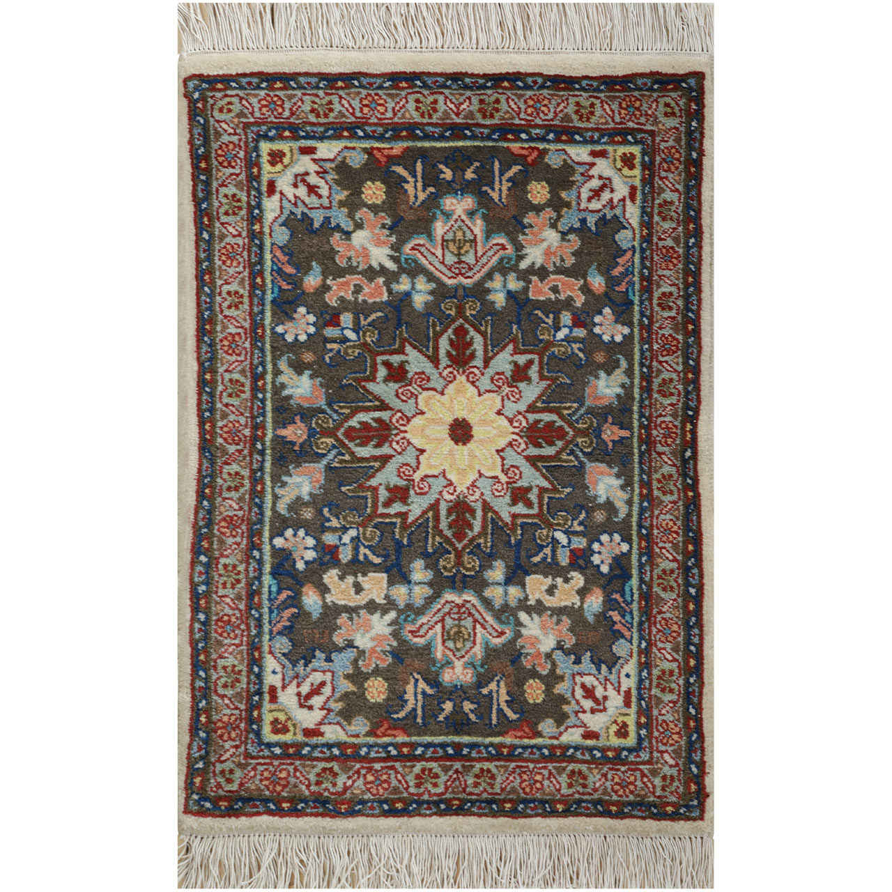 Price and Buy Authentic Persian Prayer Rug Hand-Knotted & Luxurious Sajada Haris