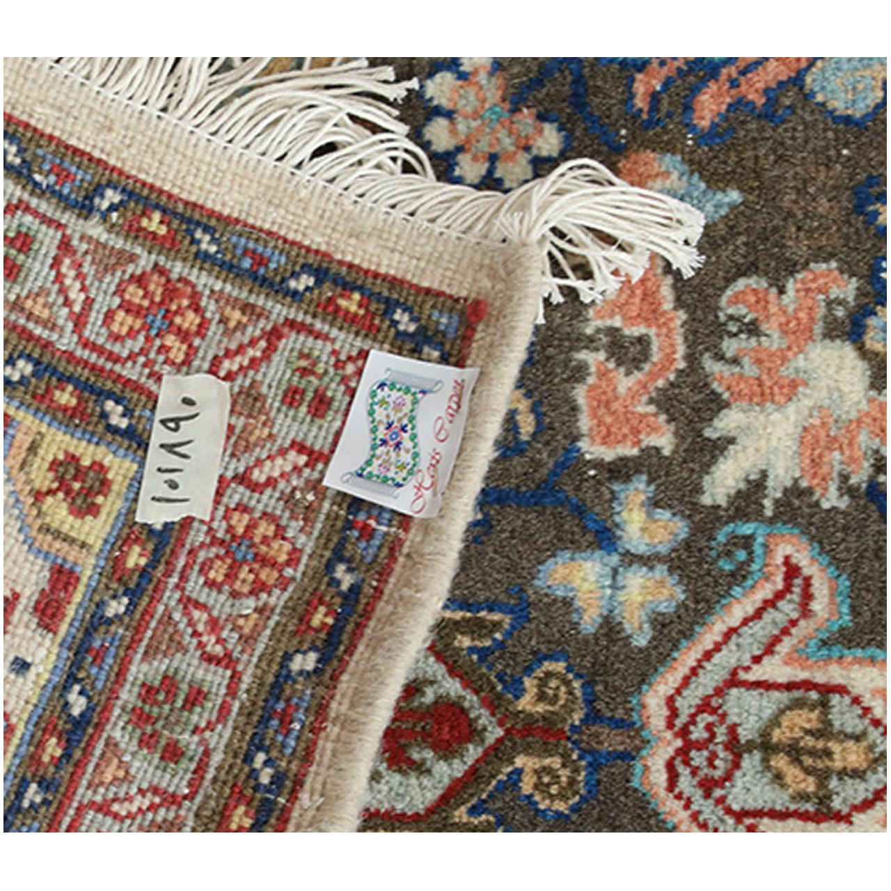 Price and Buy Authentic Persian Prayer Rug Hand-Knotted & Luxurious Sajada Haris - Image 3