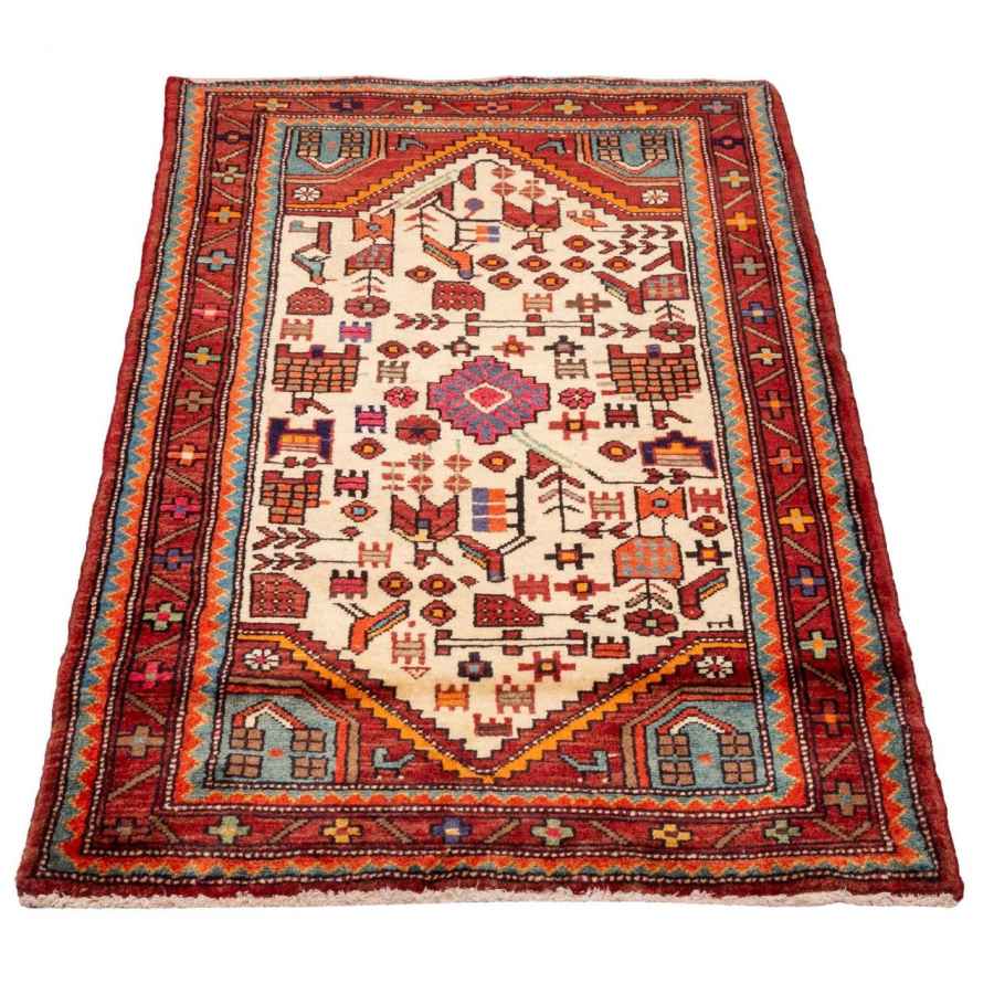 Price and Buy Authentic Persian Prayer Rug Hand-Knotted & Luxurious Sajada Traditional - Image 3