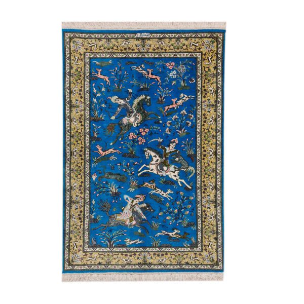 Price and Buy Authentic Persian Prayer Silk Rug Hand-Knotted & Luxurious Sajada Hunting_68fe6fde7bba5.jpeg Price and Buy Authentic Persian Prayer Silk Rug Hand-Knotted & Luxurious Sajada Hunting