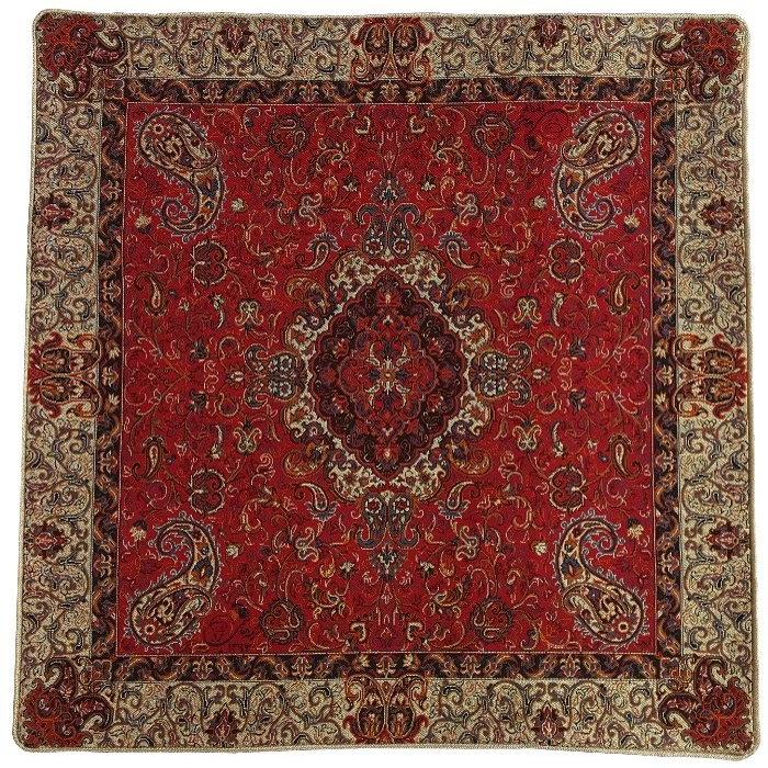 Price and Buy Authentic Persian Synthetic Termeh Cushion Cover – Classic Paisley Design, Rich Red and Burgundy Tones_6903eb4248777.webp Price and Buy Authentic Persian Synthetic Termeh Cushion Cover – Classic Paisley Design, Rich Red and Burgundy Tones - Image 1