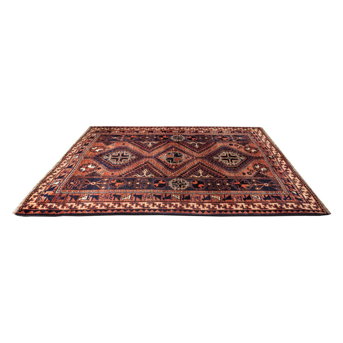Price and Buy Authentic Persian Wool Carpet Hand-Knotted in Chaharmahal & Bakhtiari - Image 7