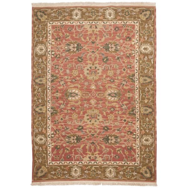 Price and Buy Authentic Persian Wool Kilim Rug Handwoven in Fars Bordered Salmon_68fec7792cdac.jpeg Price and Buy Authentic Persian Wool Kilim Rug Handwoven in Fars Bordered Salmon