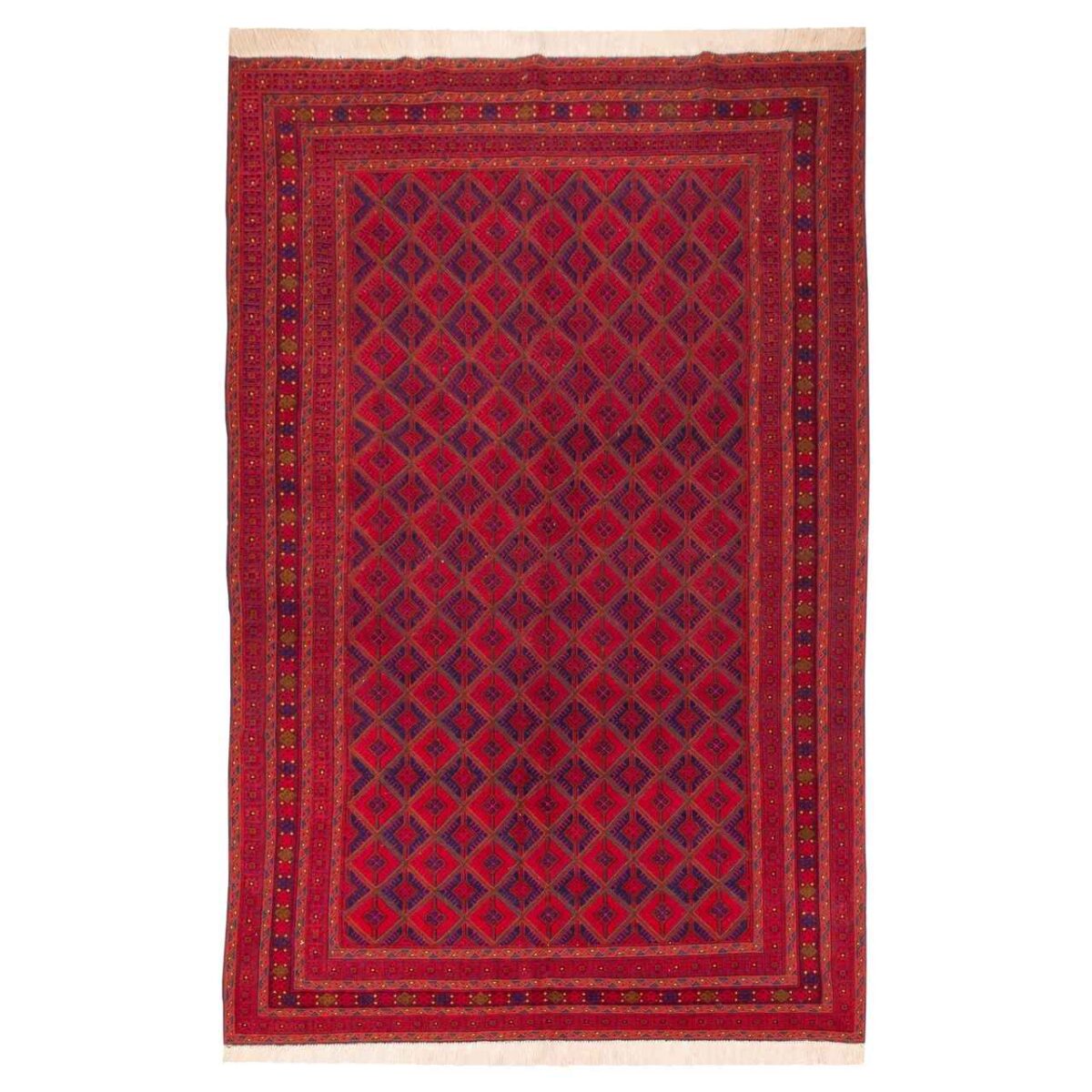 Price and Buy Authentic Persian Wool Kilim Rug Handwoven in Khorasan Red