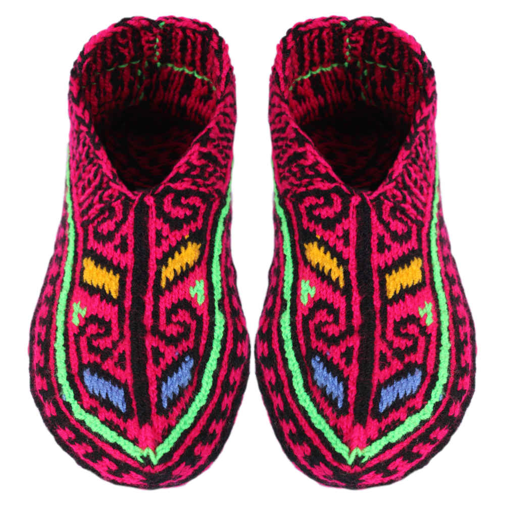 Price and Buy Azerbaijan Crochet Slippers for Women Acrylic fiber Knitted Ayta