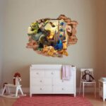 Price and Buy Baby 3D Wall Sticker with City of Cartoons Design - Image 3