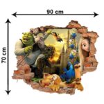 Price and Buy Baby 3D Wall Sticker with City of Cartoons Design - Image 4