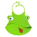 Price and Buy Baby Bib – Keep Your Baby Clean and Dry with Frog Design in Green