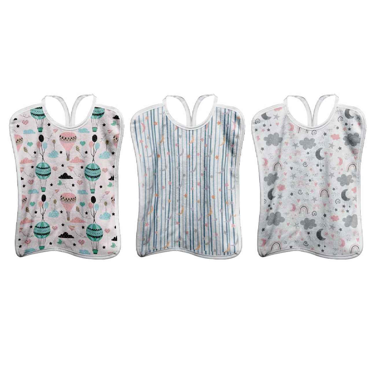 Price and Buy Baby Bib – Suitable for Eating, Two-Layered with Waterproof Lining Set of 3_69015e622345c.jpeg Price and Buy Baby Bib – Suitable for Eating, Two-Layered with Waterproof Lining Set of 3 - Image 1