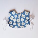 Price and Buy Baby Bib – Sweet Floral Style with Cute Hanger Detail - Image 3