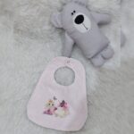 Price and Buy Baby Bib Unicorn and Princess Pattern with Snap Closure