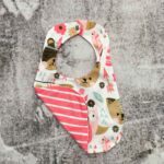 Price and Buy Baby Bib Woodland Creature with Feather and Floral Detail - Image 3