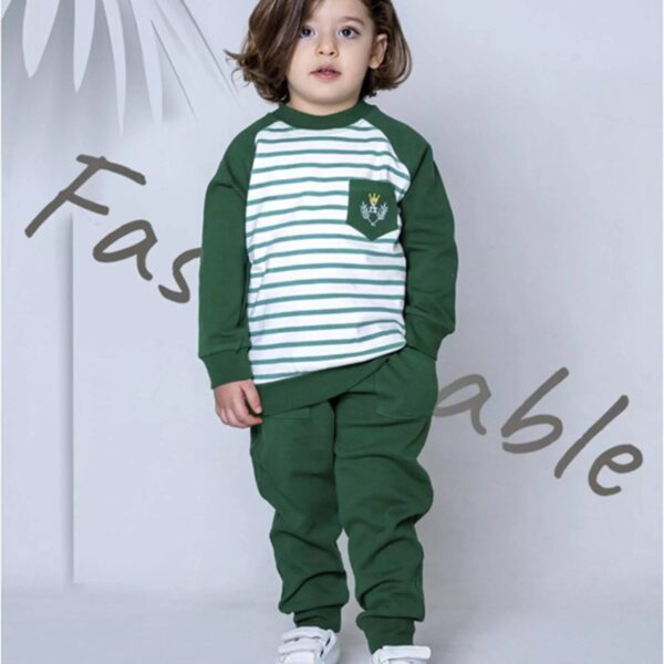 Price and Buy Baby Boy’s Clothes Set with Striped Design