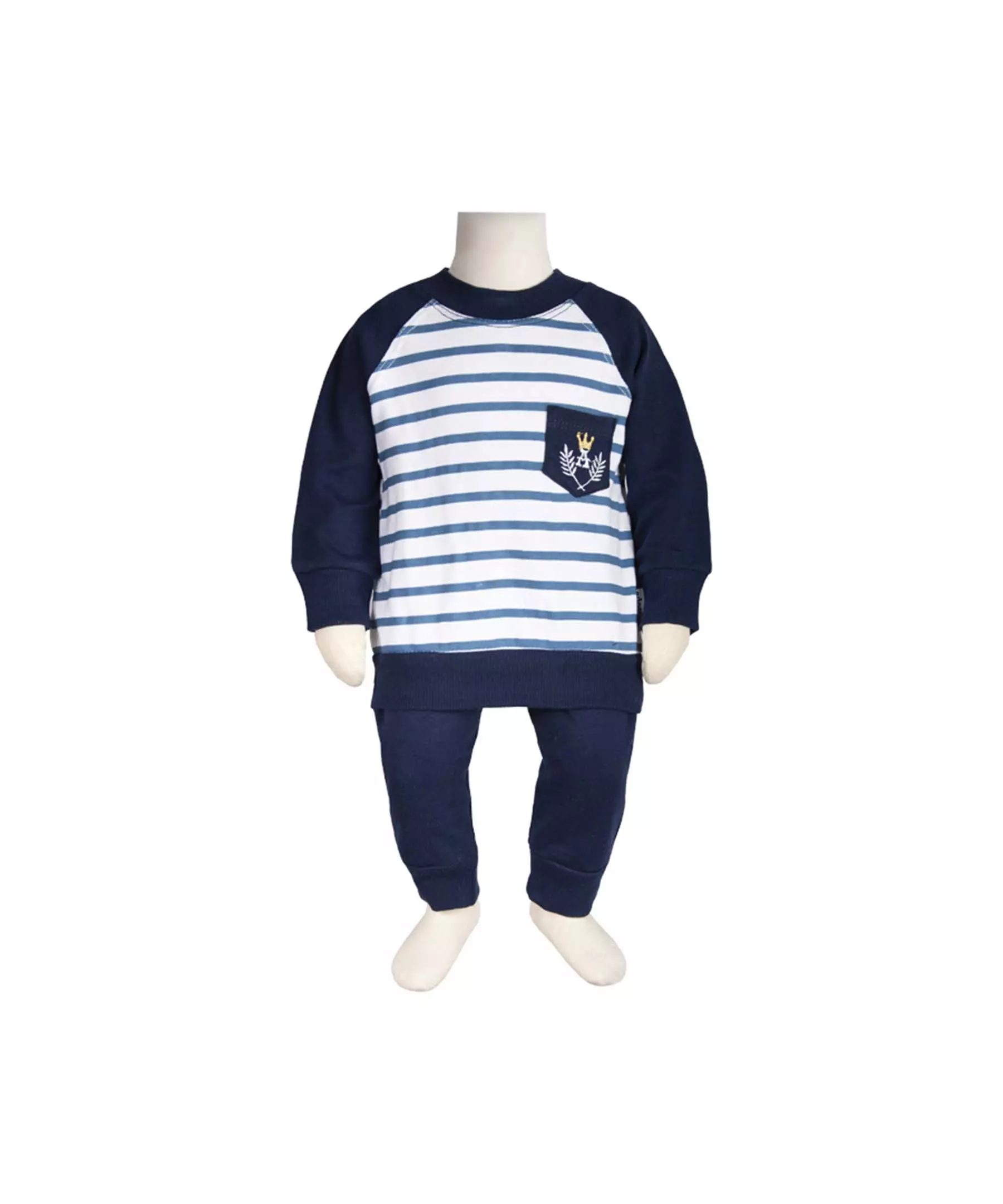 Price and Buy Baby Boy’s Clothes Set with Striped Design - Image 3