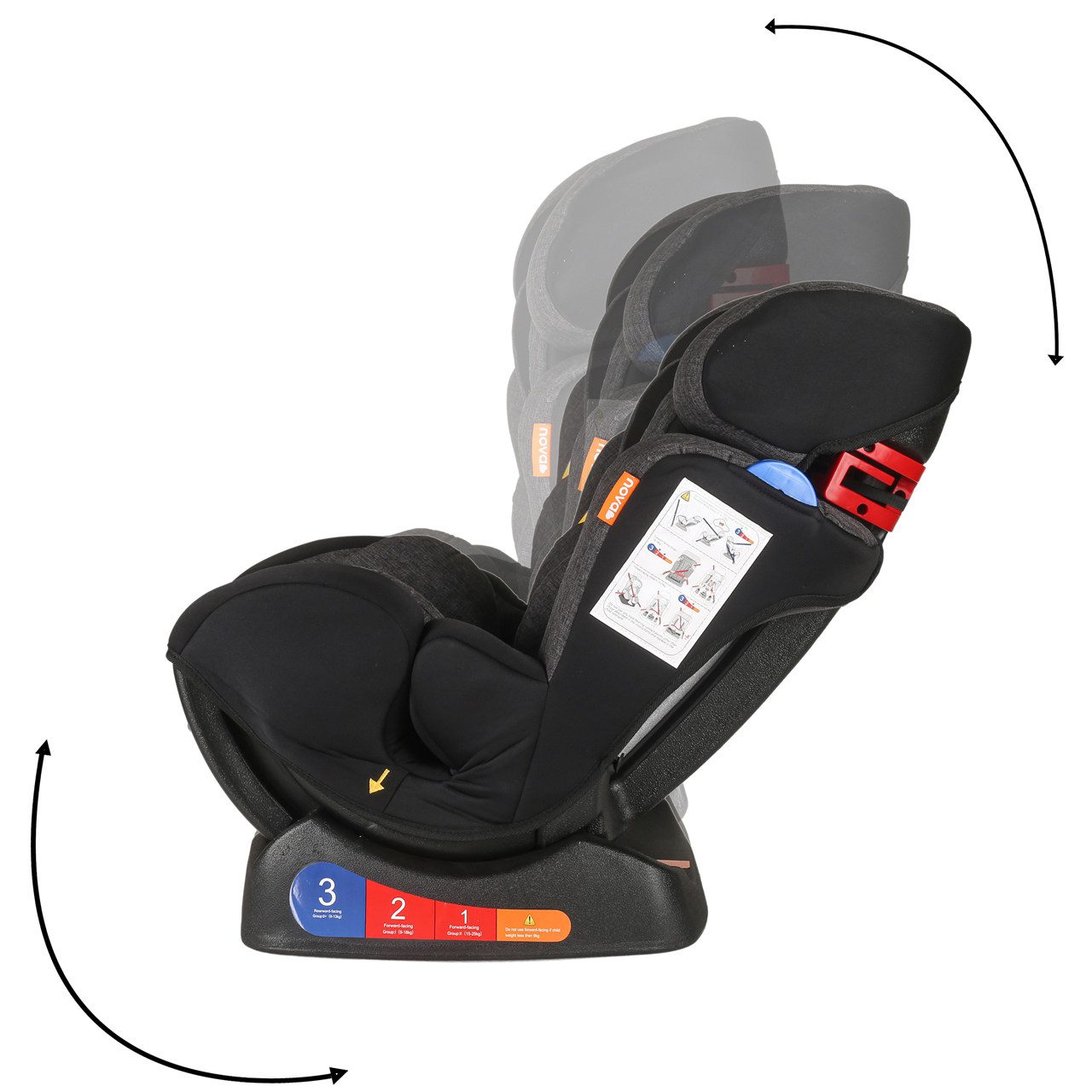 Price and Buy Baby Car Seat with Advanced Safety and Comfort Nova_68ff22591ffd6.jpeg Price and Buy Baby Car Seat with Advanced Safety and Comfort Nova - Image 4