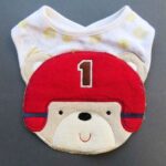Price and Buy Baby  Cloth Bib | Cute Baseball Bear Design