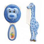 Price and Buy Baby Comb & Brush Set with Cute Giraffe Design – Perfect for Infant Hair Care - Image 5