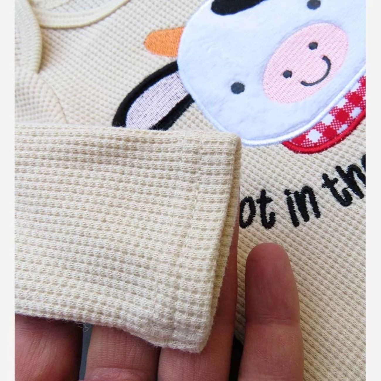 Price and Buy Baby Cotton Romper – Cow Design Perfect for Newborns, Ideal for Everyday Wear and Play_6902b2de5bad9.jpeg Price and Buy Baby Cotton Romper – Cow Design Perfect for Newborns, Ideal for Everyday Wear and Play - Image 5