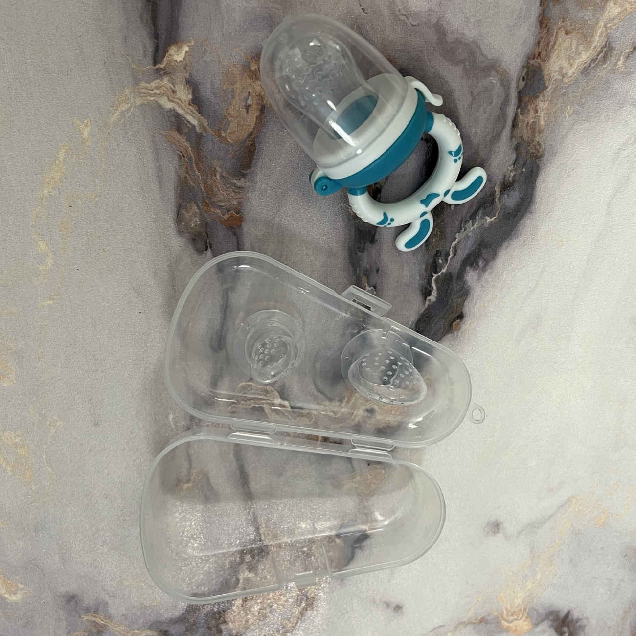 Price and Buy Baby Fruit Feeder Pacifier – Safe Teething & Self-Feeding Tool_6903bbe4801ae.jpeg Price and Buy Baby Fruit Feeder Pacifier – Safe Teething & Self-Feeding Tool - Image 5