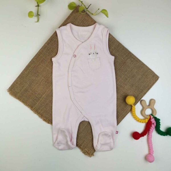 Price and Buy Baby Girl Sleeveless Jumpsuit with Rabbit Pocket_690262570a6fd.jpeg Price and Buy Baby Girl Sleeveless Jumpsuit with Rabbit Pocket