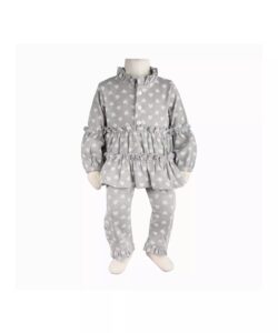 Price and Buy Baby Girl’s Long Sleeve Heart Design Pajama Set - Image 6