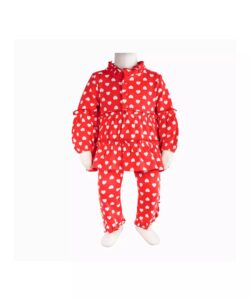 Price and Buy Baby Girl’s Long Sleeve Heart Design Pajama Set - Image 10
