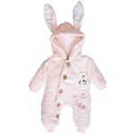 Price and Buy Baby Girl’s Long Sleeve Jumpsuit with Bunny Ears