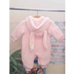Price and Buy Baby Girl’s Long Sleeve Jumpsuit with Bunny Ears - Image 4