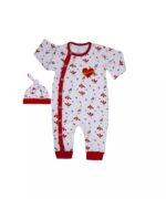 Price and Buy Baby Girl’s Long Sleeve Jumpsuit with Hat - Image 10