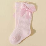 Price and Buy Baby Girls’ Socks Designed to Keep Tiny Feet Warm and Comfortable All Day with Bow Design