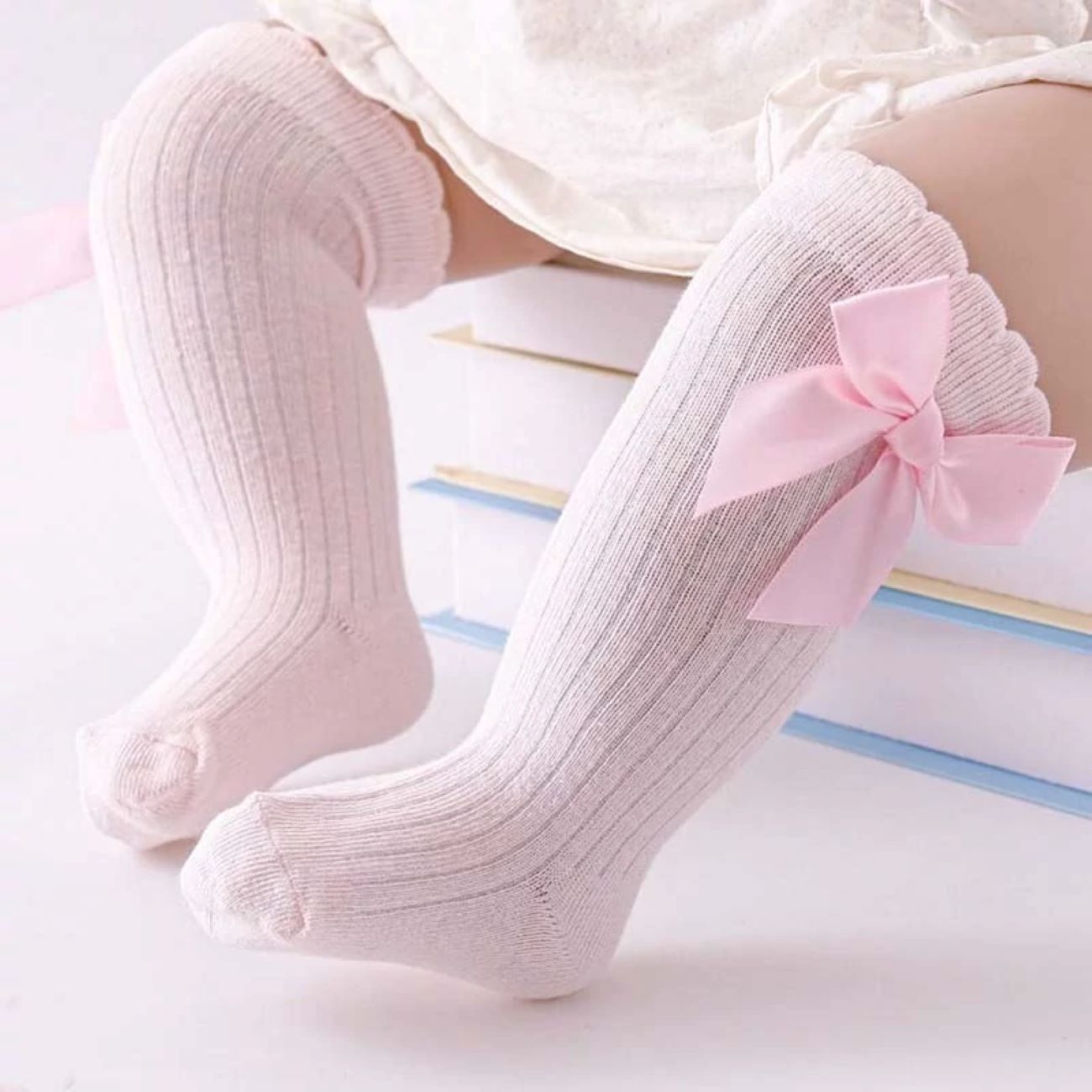 Price and Buy Baby Girls’ Socks Designed to Keep Tiny Feet Warm and Comfortable All Day with Bow Design_6902b09f02690.jpeg Price and Buy Baby Girls’ Socks Designed to Keep Tiny Feet Warm and Comfortable All Day with Bow Design - Image 3